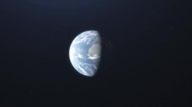 Dünya gezegeni yanıyor. Dünya savaşı, felaket veya iklim değişikliği metaforu. Dünyanın son günü. Harita resmi NASA 'nın nezaketidir..