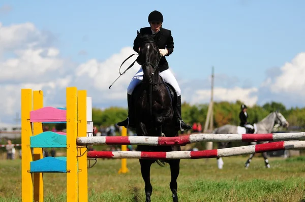 Corrida de cavalos — Fotografia de Stock