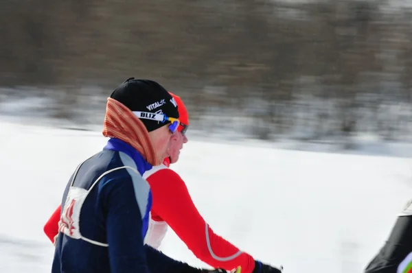 Ski-wedstrijden. — Stockfoto