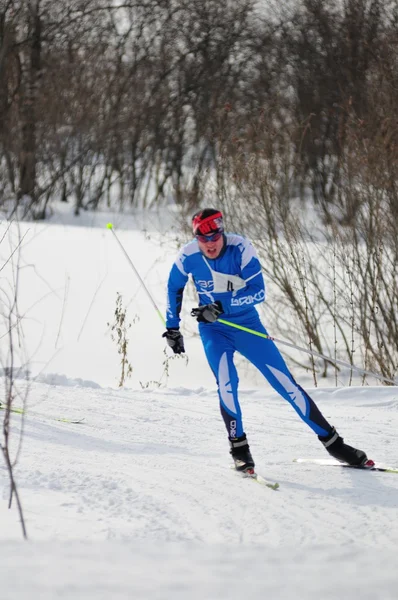 Ski-wedstrijden. — Stockfoto