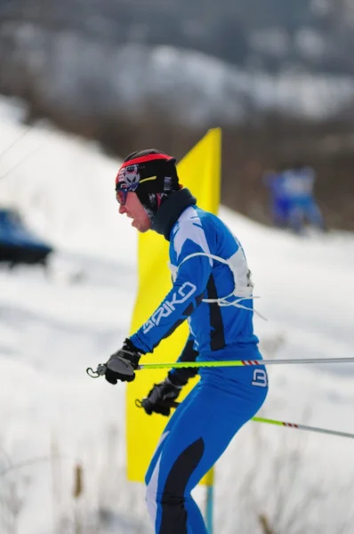 Ski versenyek. — Stock Fotó