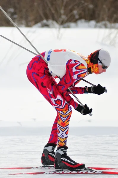 Ski races. — Stock Photo, Image