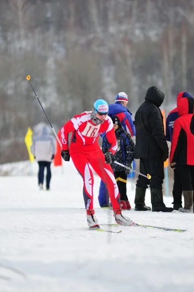 Ski-wedstrijden. — Stockfoto