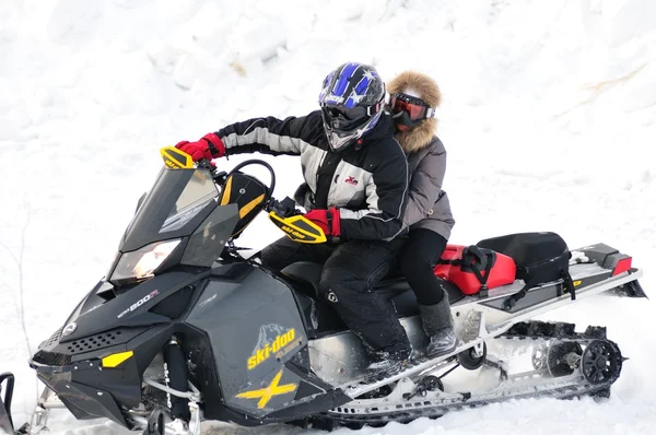 Skirennen. — Stockfoto