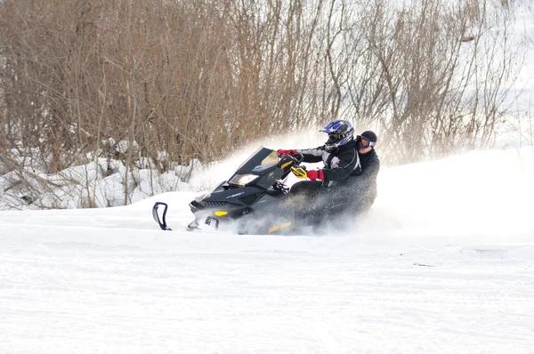 Skirennen. — Stockfoto