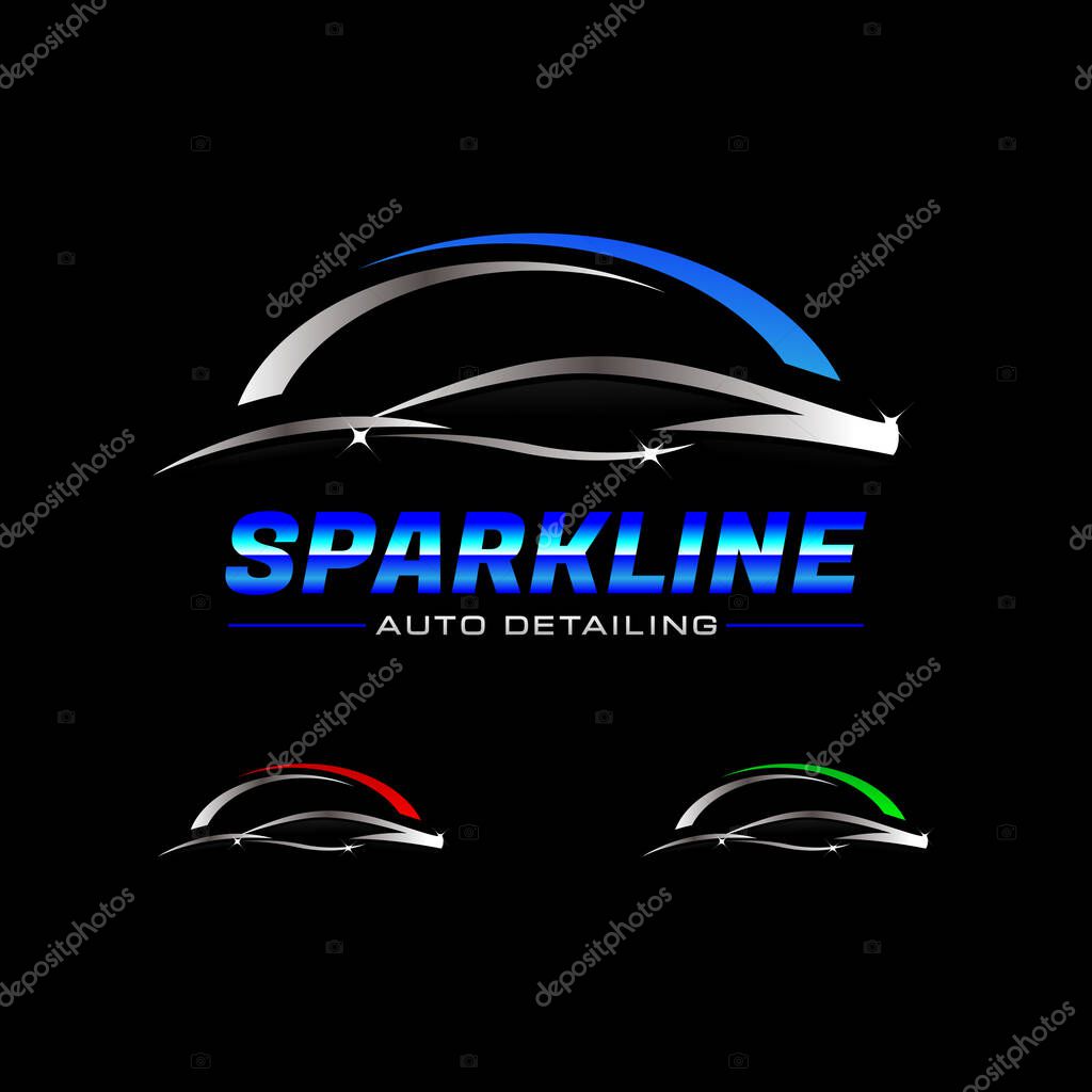 Car Auto Detail Logo Design Template