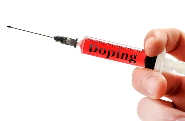 Parola di doping — Foto Stock