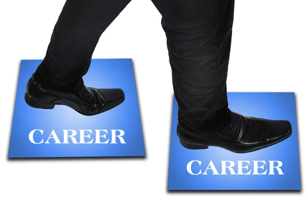 Business man step — Stock Photo, Image