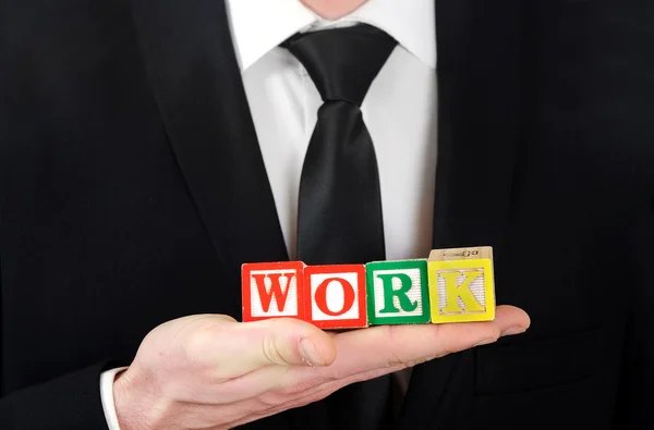 Palabra de trabajo — Foto de Stock