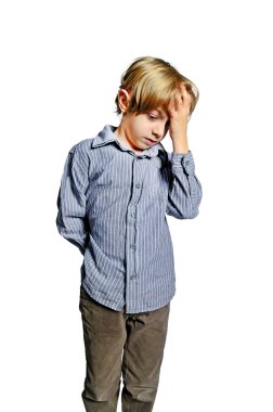 izole çocuk üzgün