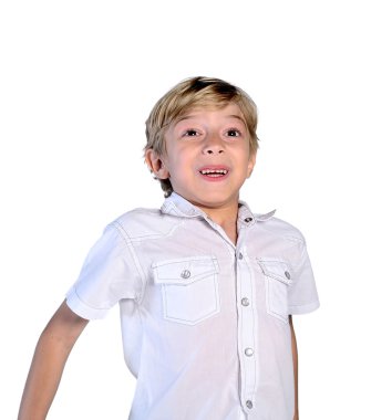 izole genç çocuk