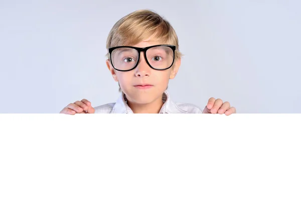 Young nerd boy — Stock Photo, Image