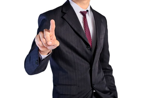 Isolated business man — Stock Photo, Image