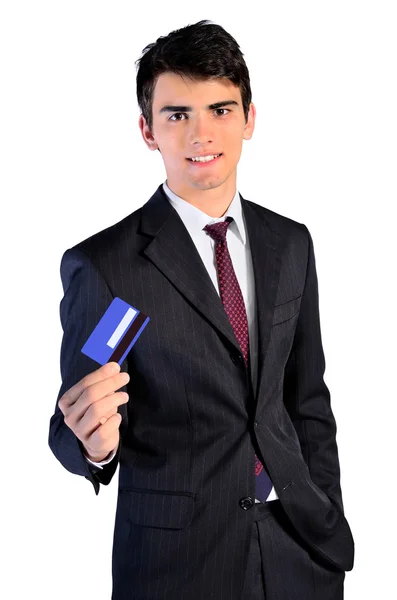 Isolated business man — Stock Photo, Image