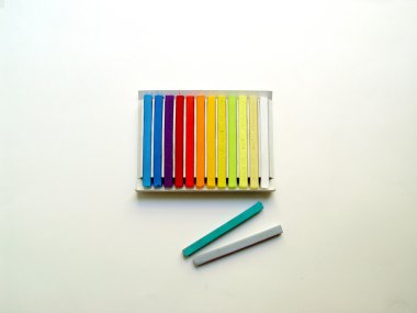 pastel tebeşirler