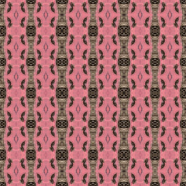 빈티지 고딕 패턴, 회색 & 핑크 스톡 사진