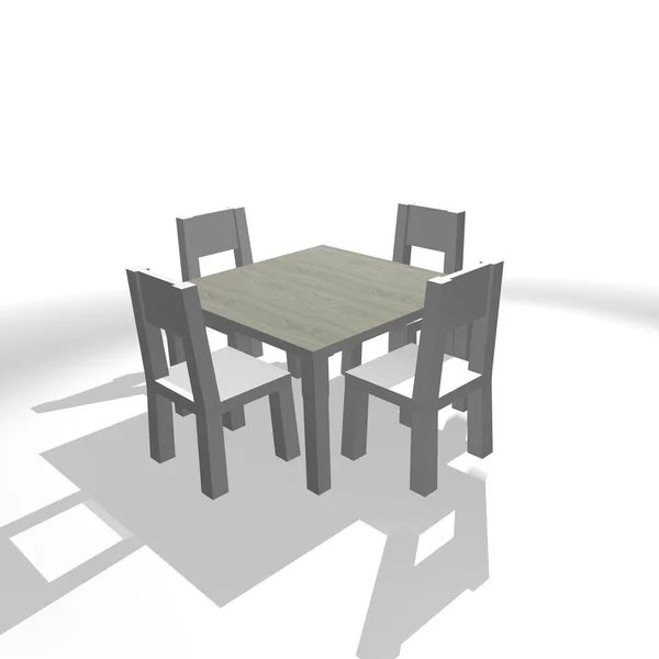 Yemek Masası — Stok fotoğraf
