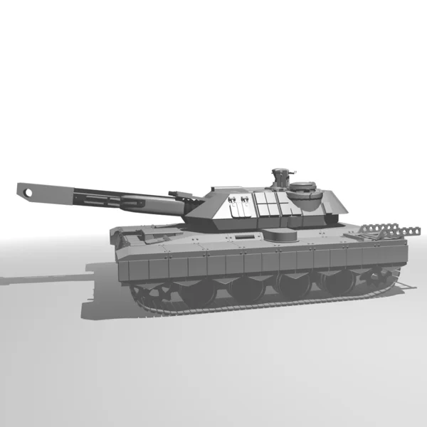 Belangrijkste strijd tank — Stockfoto