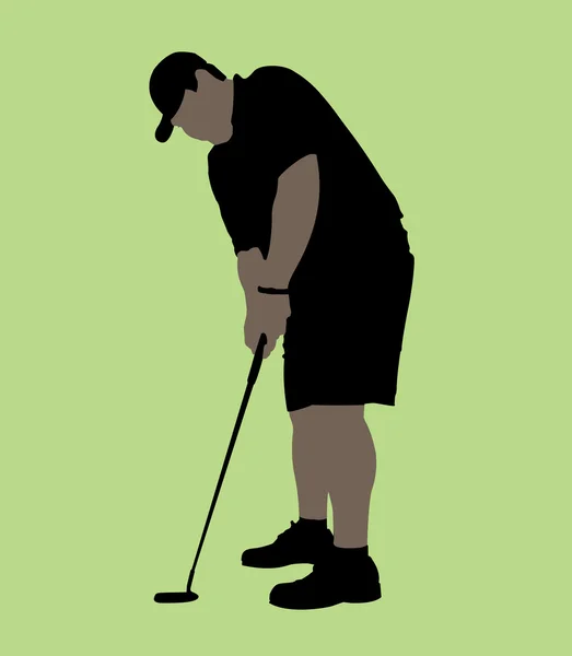 Golfeur — Image vectorielle