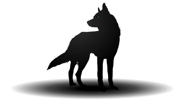 Black and white wolf Stock Vectors, Royalty Free Black and white wolf