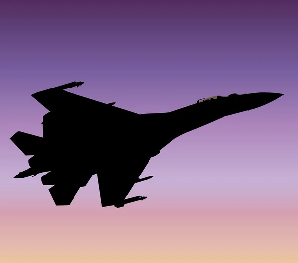Jet fighter — Stock vektor