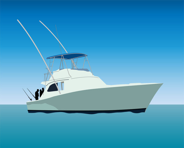 Рыбацкая лодка