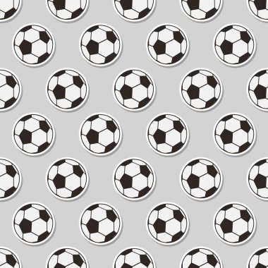 Kusursuz top çizgi film etiketi deseni