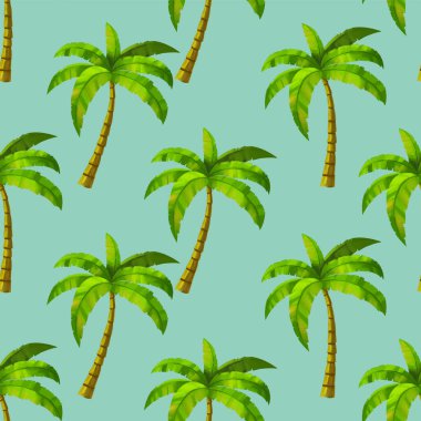 ağaç karikatür çizimi kusursuz desen