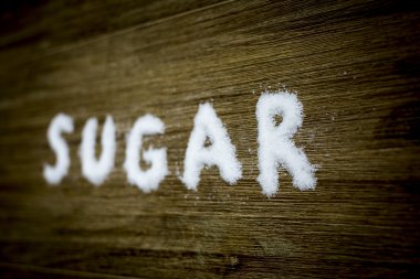 sugar text 3 clipart