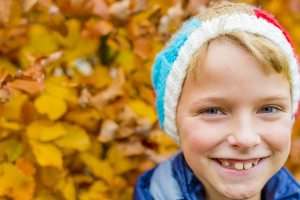 Autumn portrait — Stock Photo, Image