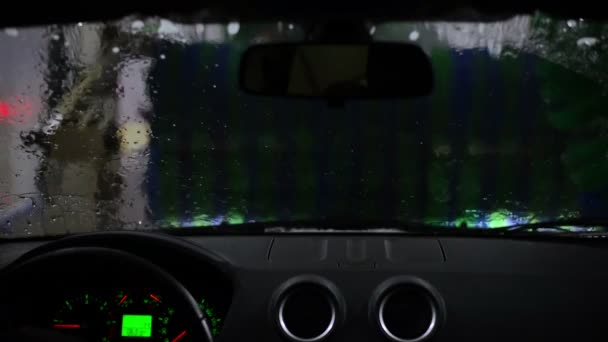 Araba yıkama — Stok video
