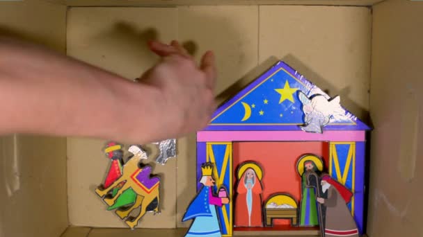 Christmas box — Stock Video