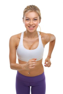 izole runner kadın.