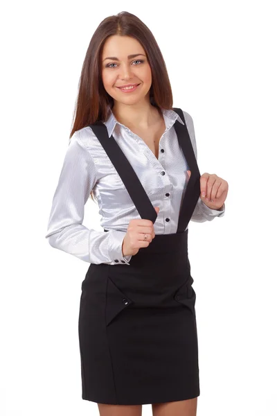 Beautiful smiling business woman — Stock Photo, Image