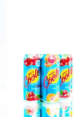 Bükreş, Romanya 'da Ursus Cooler bira kutusu, 2021