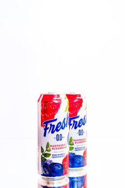 Taze alkolsüz içki. Romanya 'nın Bükreş kentindeki stüdyoda illüstrasyon fotoğrafı, 2021