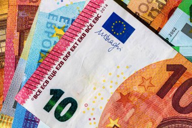 Para, euro banknotları, ayrılan paranın geçmişi..