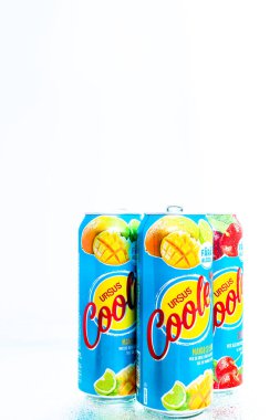 Bükreş, Romanya 'da Ursus Cooler bira kutusu, 2021