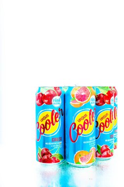 Bükreş, Romanya 'da Ursus Cooler bira kutusu, 2021