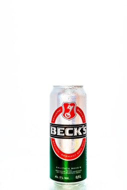Bükreş, Romanya, 2021 'de Beck' s veya Becks biraları