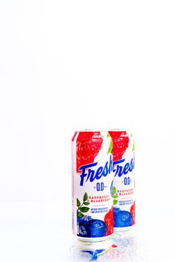 Taze alkolsüz içki. Romanya 'nın Bükreş kentindeki stüdyoda illüstrasyon fotoğrafı, 2021