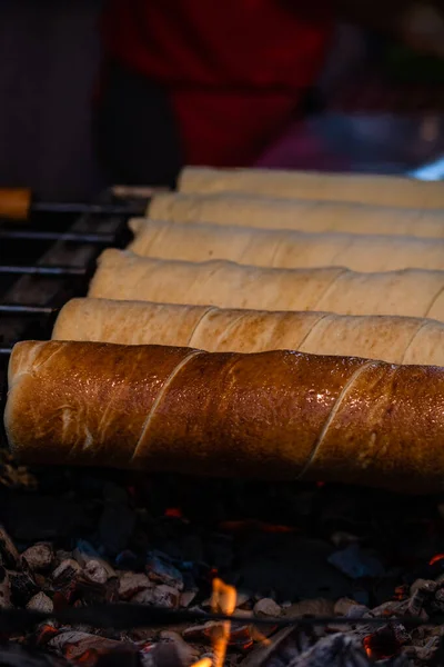 Kurtos Kolacs Krtskalcs Gâteau Hongrois Traditionnel Cuit Avec Sucre Miel — Photo