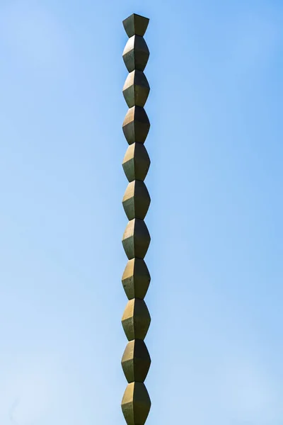 Die Endlose Säule Säule Der Unendlichkeit Oder Coloana Infinitului Von — Stockfoto