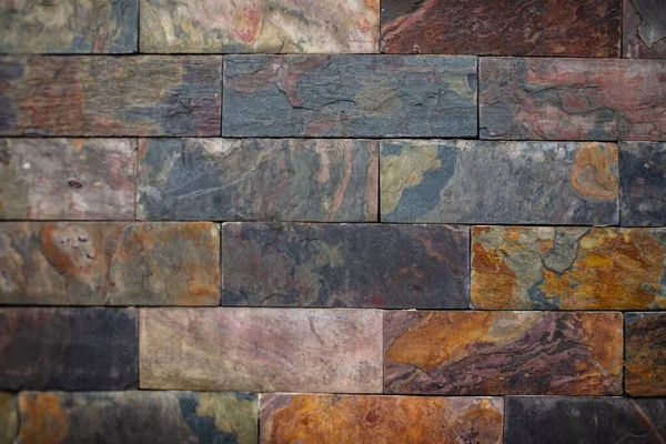 Doku arka plan kırmızı eski yıpranmış tuğla duvar. Vintage etkisi