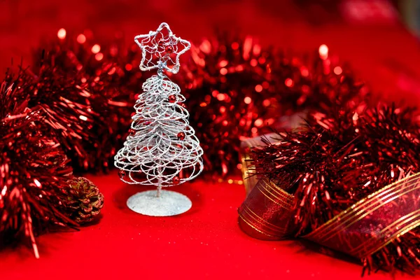 Christmas Decoration Christmas New Year Holidays Background Winter Season Christmas — Stock Photo, Image