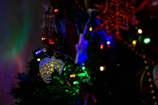 Christmas Decoration Hanging Christmas Tree — Stock Photo, Image
