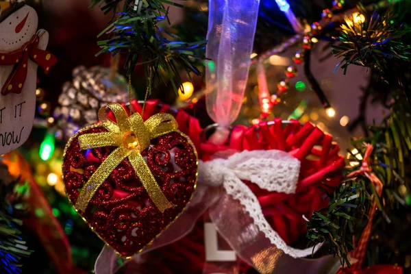 Christmas Decoration Hanging Christmas Tree — Stock Photo, Image