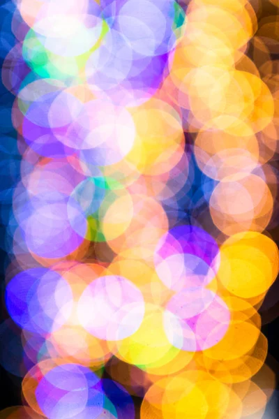 Abstract Blurred Christmas Lights Background — Stock Photo, Image