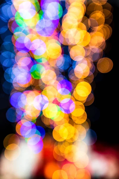 Streszczenie Rozmyte Boże Narodzenie Światła Tło — Zdjęcie stockowe