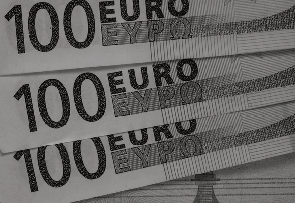 Geld Zwart Wit Detail Van Het Geld — Stockfoto